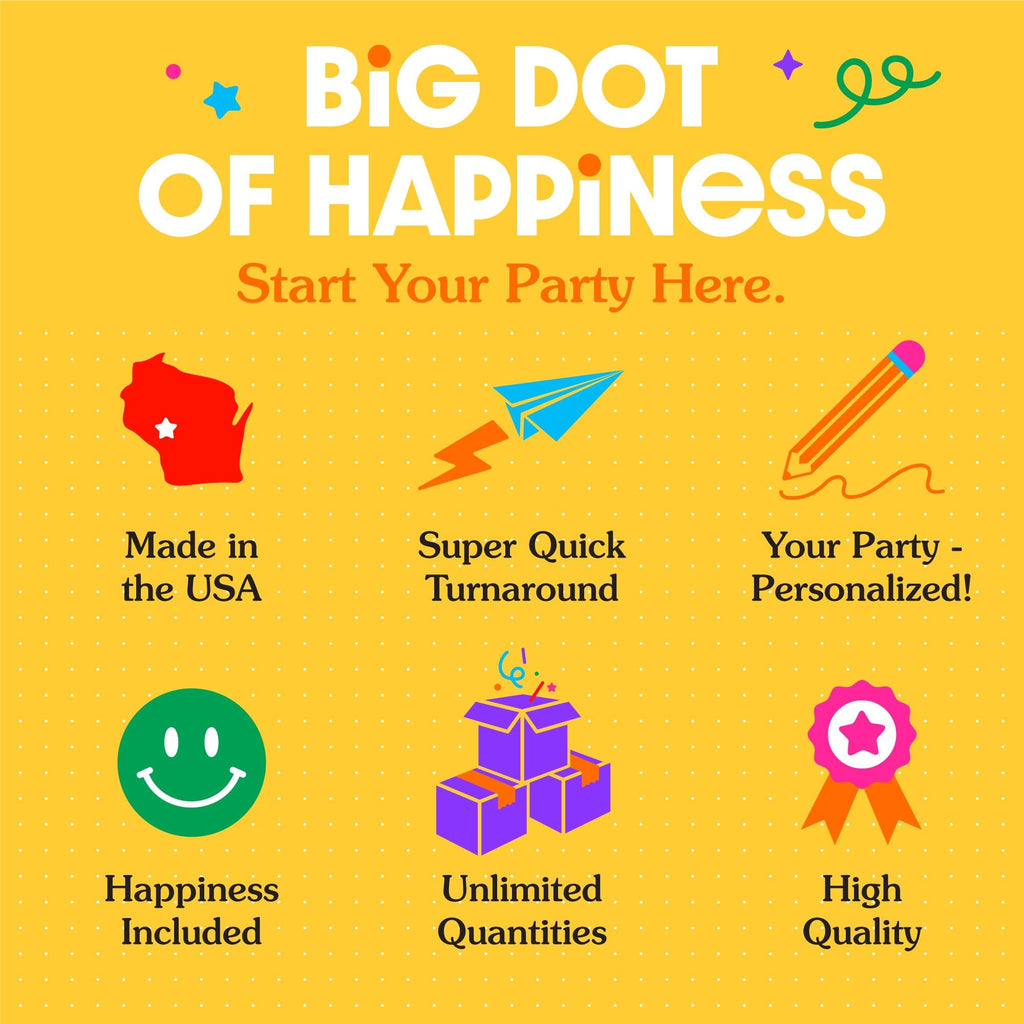 Big Dot of Happiness Orange and Yellow Wavy Table Numbers, Retro Wedding or Birthday Party Decor Centerpieces, Double-Sided 5 x 7 inches Cards, Table Numbers - 1-20