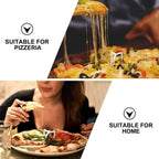 DOITOOL Pizza Saver Stand Pizza Packing Tripod Stack Fixing Rack Box Holder Stand to Prevent Cheese Adhesion and Crushed Toppings 1.37 X 1.37 X 1.49 in for Home Restaurant Pizzeria Food Service
