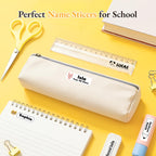 NIIMBOT 3 Roll Set Labels for D110/D11/D101 Label Maker, (0.59" X 1.97" White/ 0.55" X 1.58" Clear/ 0.47" X 1.57" Zoo), Waterproof Thermal Label Tape for Home Office School Organization Mix A
