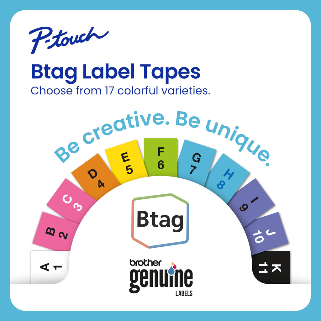 Brother P-Touch N25BTV Personal Connected Label Maker, Bundle PTN25BTV3 Bluetooth + 3 Tapes