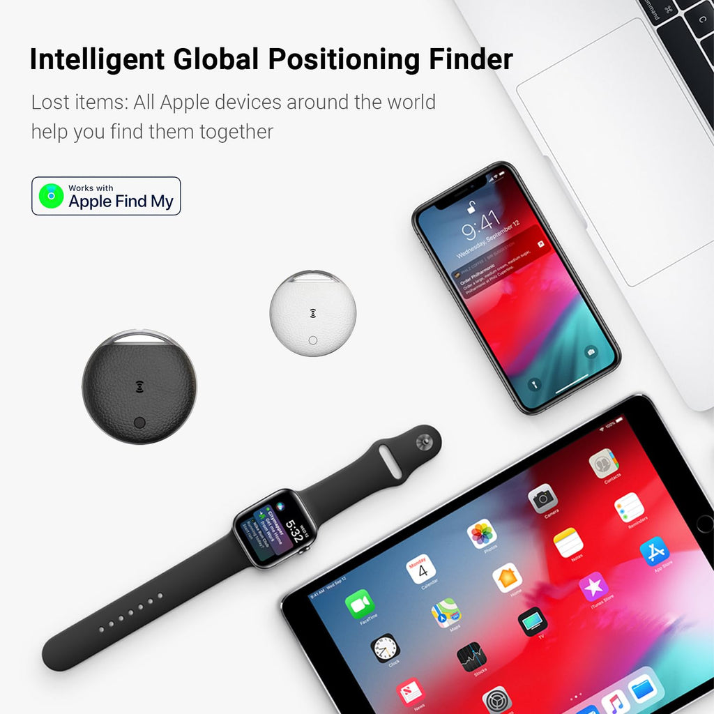2026 Air Tracker Tags-2 Pack: [Apple MFi Certified] Smart Tracker Tag 2 Pack
