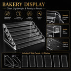 Acrylic Cookie Display Stand, 6 Tier Tiered Display Holder for Vendors 1