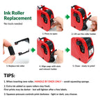 NATURALABEL 1-Line 8-Digit Price Gun Kit (Model NT5500, Red)