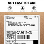 JADENS 6 Rolls Thermal Label Paper, 4×6'' Compatible with C10 white-6Rolls 4x6 inches