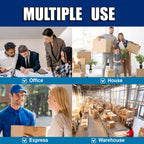 COSIMIXO Heavy Duty Packing Tape 2.7mil x 1.88" x 60 Yards, 6 Rolls,Industrial 3" Core, Clear, Great for Packing, Shipping & Moving 2.7Mil x 1.88" x 60Yds 6-Pack