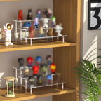 Acrylic Display Risers, 3 Tier Perfume Organizer Stand, Clear Cupcake Stand Holder