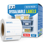Kitchen Prep Bundle - Fill-In 1x2 200/Roll - 2x2 200/Roll - Freezer Labels