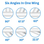 1-1/2" ID Coping Wing, Pipe Saddle Template 3. Wing ID 1 1/2''