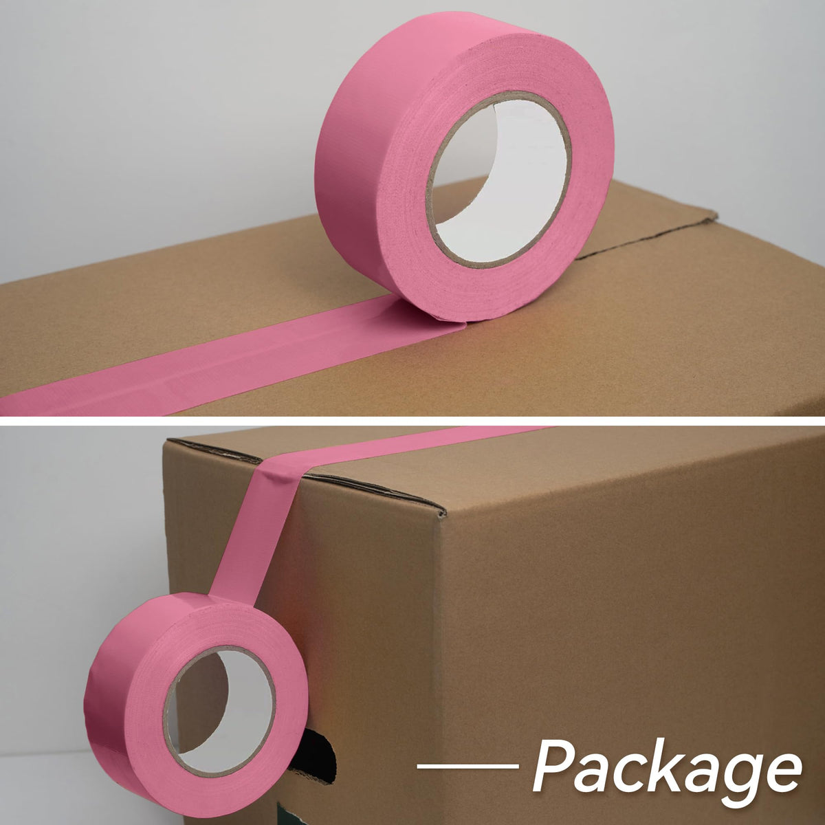 Reniteco Pink Duct Tape- 2 inches x 45 Yards, Heavy Duty Duct Tape, Waterproof, Resistant, NO-Residue, UV Blocking, Pack of 1 2in*45yard