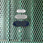 Signs ByLITA Designer Private Residence Do Not Enter - Home Security Sign (Brushed Silver) - Large 2 Pack Brushed Silver Large (3.5" x 9")
