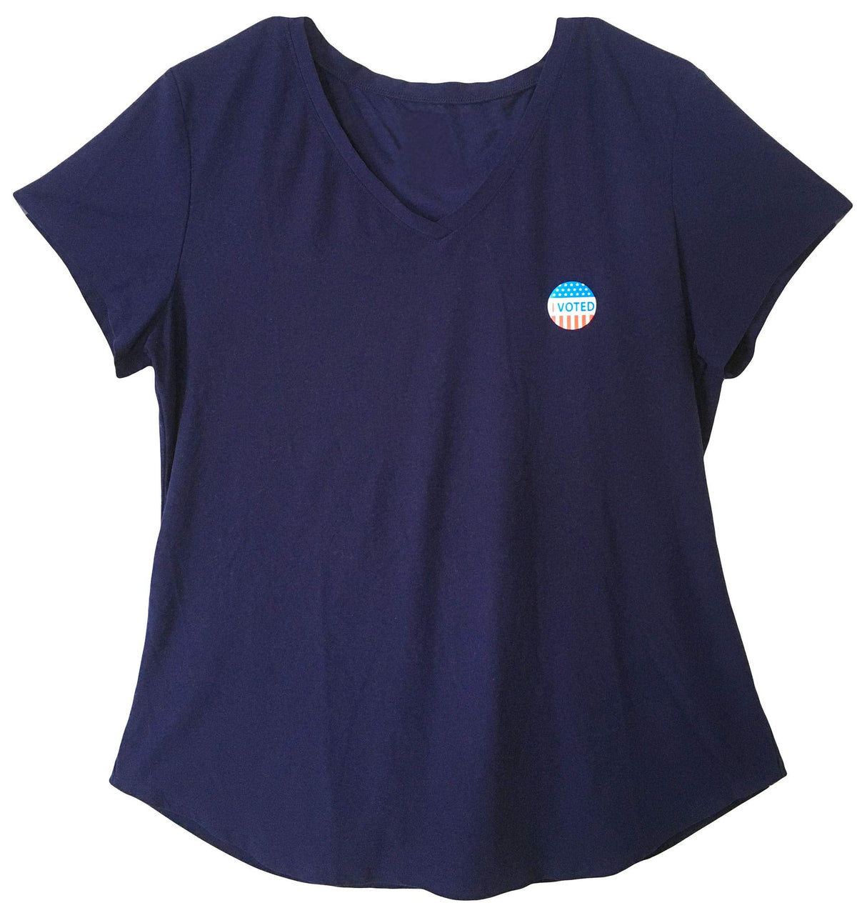 Red, white, and blue  I Voted circle stickers, 1.5-inch round color-coding labels, pack of 500.