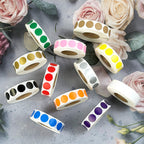 1500 PCS Silvery Dot Stickers 3/4" Circle Round Color Coding Labels