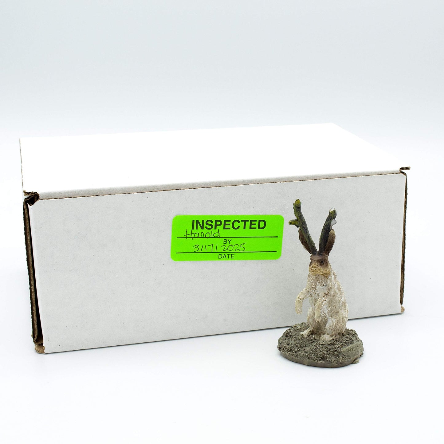 ChromaLabel 1 x 2.25 Inch Inspection Stickers for Inventory Management, Imprinted Inspected by Stickers - 200 per Dispenser Box, Fluorescent Green Sticker 1" x 2-1/4"