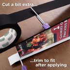 BookGuard premium bookbinding repair cloth tape, 1.5-inch wide, 30-yard roll, durable packing tape for book restoration.