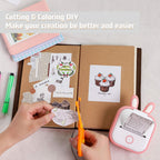 Memoking T02 White Thermal Paper and T02 Protective Case