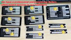 Blank Aluminum Trailer ID Plates, Metal Identification Plate, Serial Number Tag, Equipment Data Plate, Chassis ID Label, Compliance Asset Tag, Industrial Nameplate, DIY Replacement ID Plate Blank, 5 Pcs.