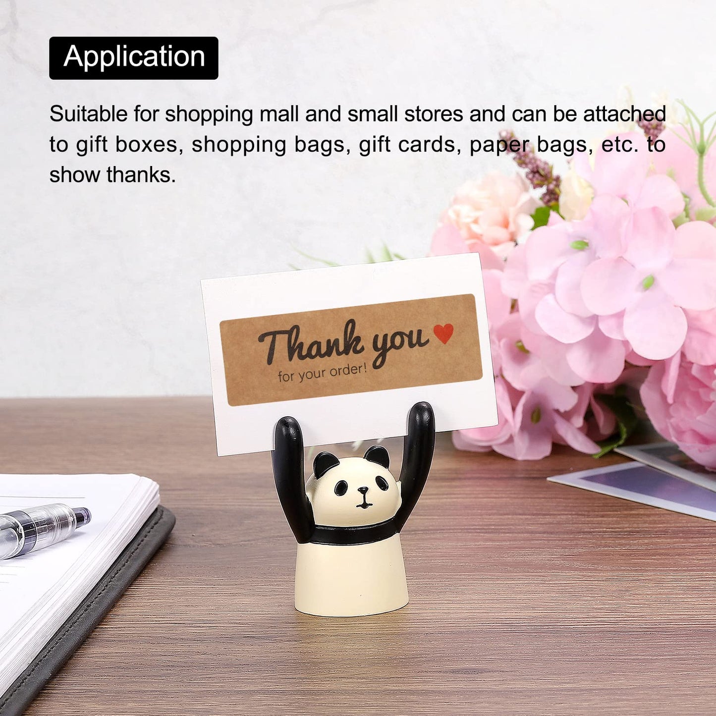 MECCANIXITY 1 Roll Thank You for Your Order Stickers 1x3 Inch Adhesive Rectangle Gift Seal Labels for DIY, Business, 120 Count/Roll