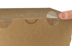 ChromaLabel 1.50-inch round clear wafer seals on a roll, all-purpose non-perforated labels for versatile labeling needs.