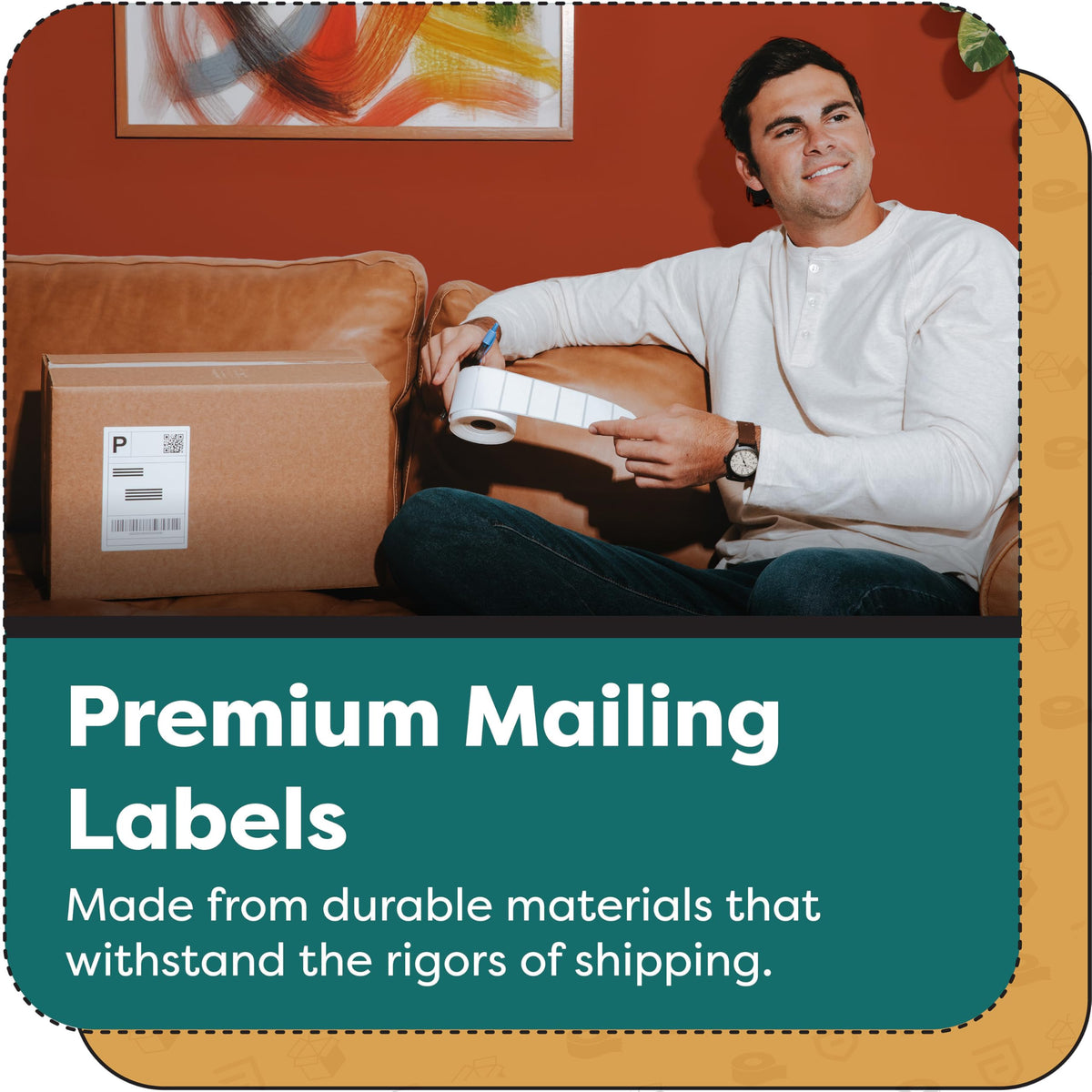 4" X 3" Direct Thermal Labels (500 Count, 1 Roll) 4" X 3"