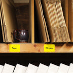 ChromaLabel Yellow Rectangle Labels, 2 x 3 Inch, 250/Box 2" x 3"