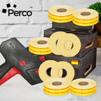 Monarch 1110 Sale Price Labels — Red Reverse Print on Yellow Labels — 1 Sleeve, 16 Rolls, 17,000 Labels for Retail Displays, Featured Merchandise, Product Marking & Store Organization — Made in USA