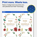 Avery® Matte White Arched Labels, 4.75" x 3.5", 400 Total 400 labels