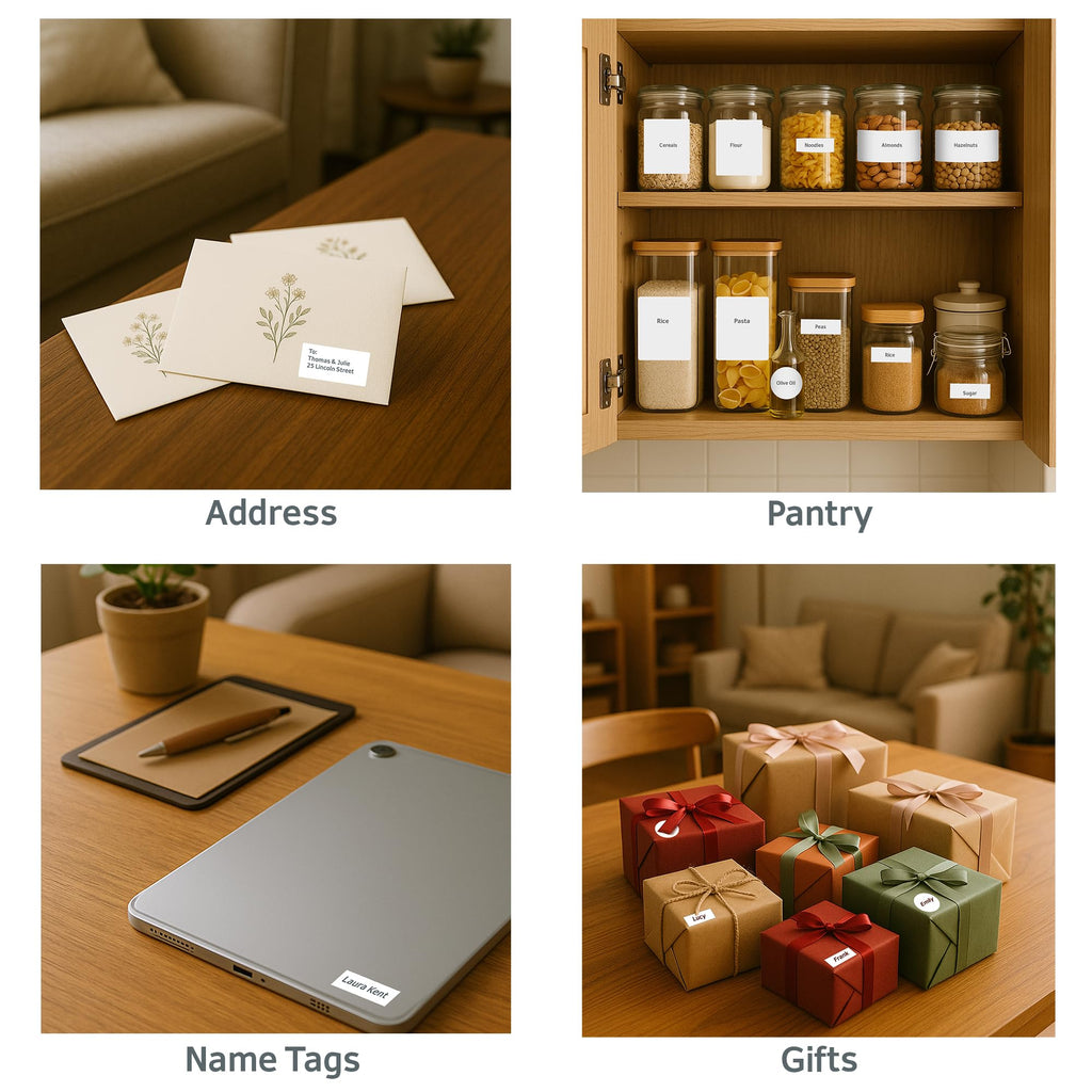HERMA Printable Address Labels 2" x 4", 1000 Mailing Stickers, White 2" x 4"