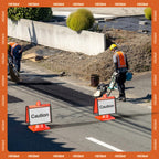 HiGiant 6 Pack Traffic Cone Sleeves, No Parking