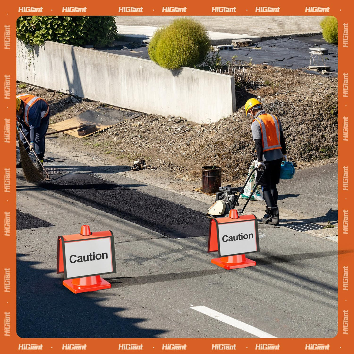 HiGiant 6 Pack Traffic Cone Sleeves, No Parking