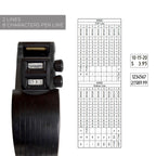 SBLABELS Garvey 22-88 Digit Double Line Price Marking Gun / 2 Line Date Pricing Sticker Labeler / 8 Character Digit 2-Line Dating Gun/Small Business Essentials / 16mm x 22mm Label Compatibility