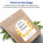 Avery Arched Labels, Sure Feed Technology for Laser Printers, Water Resistant, 3" x 2.25", 90 Labels (22809) One Size