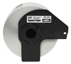Brother DK1221 Square Paper Labels, 1000 Labels, White