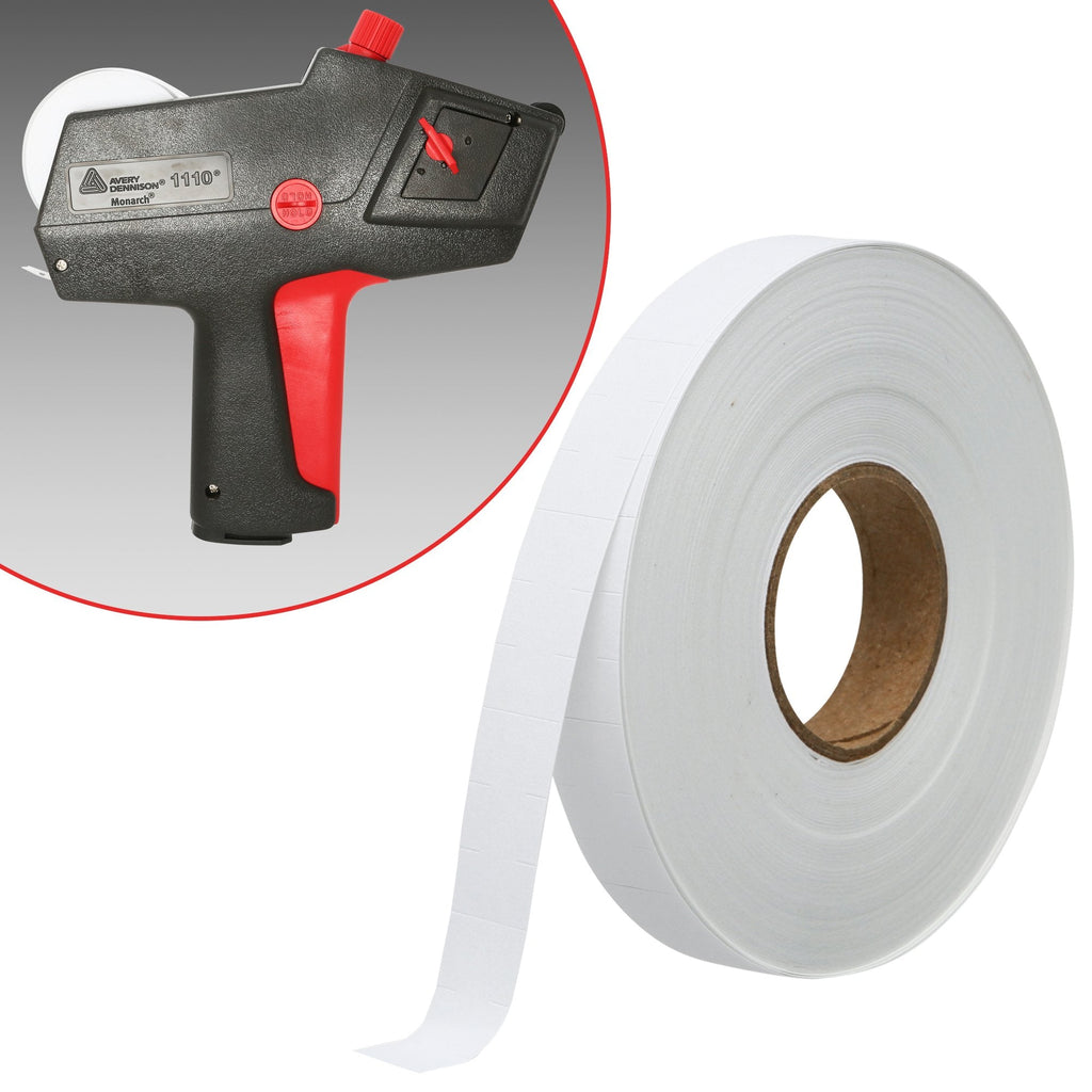Monarch 1110 Price Gun with Labels Starter Kit: Includes Price Gun, 8,500 White Pricing Labels and Preloaded Inker