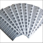 100pcs 1" x 2.4" Custom Printable Tamper Evident Security Asset Tags