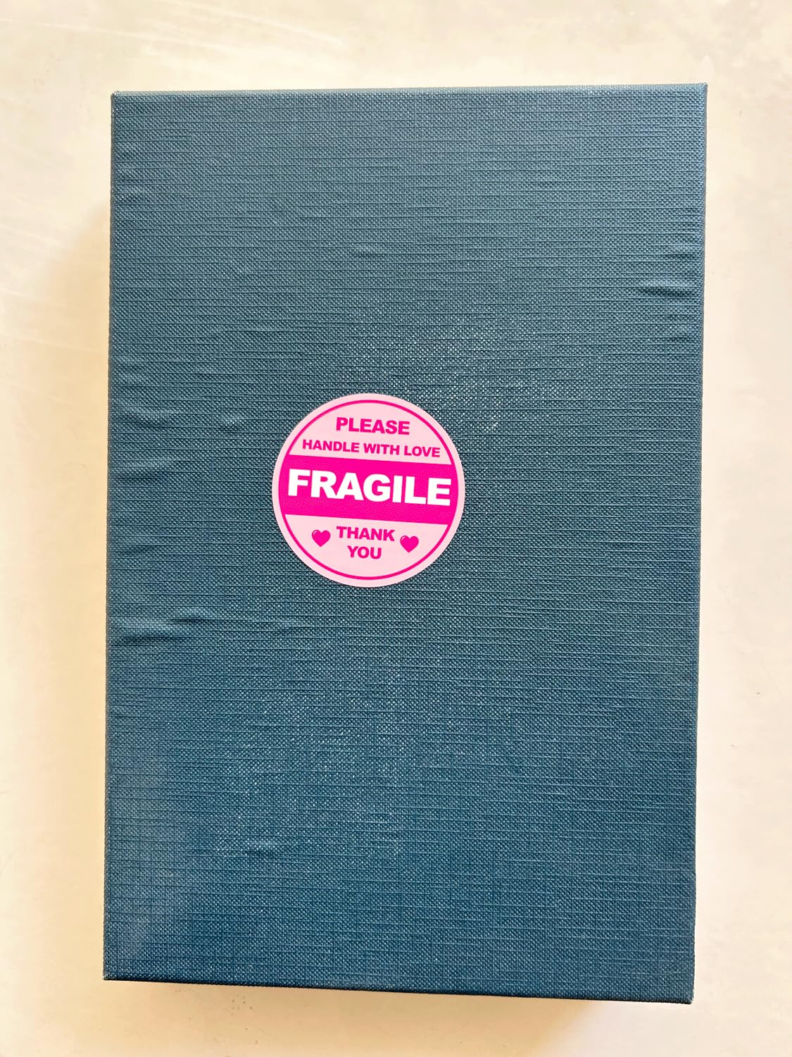 Fragile Sticker for Shipping,2 inch 300pcs Cute Fragile Sticker Handle with Care Thank You Label for Box Shipping