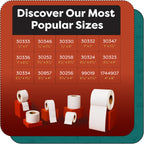 Replacement for DYMO 30332 (12 Rolls, 9000 Labels) - 1" X 1" Direct Thermal 1" X 1" - 30332