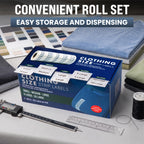 1250pcs Clothing Size Strip Labels Box Set Box Set (1250 ct)
