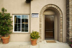Solar House Numbers for Outside, Address Plaques for House Waterproof Daylight White