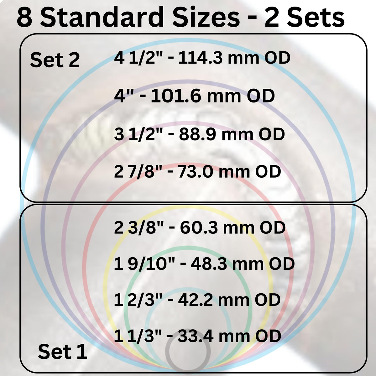 1-1/2" ID Coping Wing, Pipe Saddle Template 3. Wing ID 1 1/2''