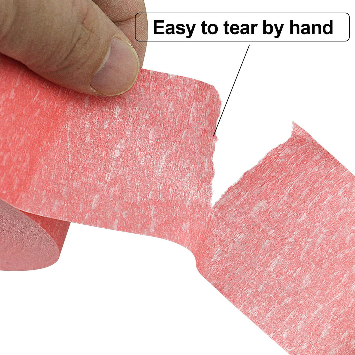 BOMEI PACK 3 Pack Pink Painters Tape, 2inch x 30yds, Premium Painting Masking Tape, Clean Release Paper Tape for Home and Office