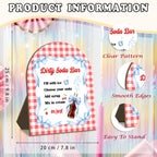 Dirty Soda Bridal Shower Bar Signs, She's Ready to Pop Dirty Soda Bar Welcome Wooden Tabletop Sign 8 x 10in, Perfect for Baby Shower Bridal Shower Wedding Birthday Party Decor blue
