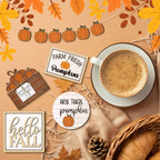 Maitys 14 Pcs Fall Tiered Tray Decoration Set Autumn Decor,Warm Style Warm Style