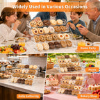 4 Tier Cookie Display Stand for Cookies Display Acrylic Cookie Stand