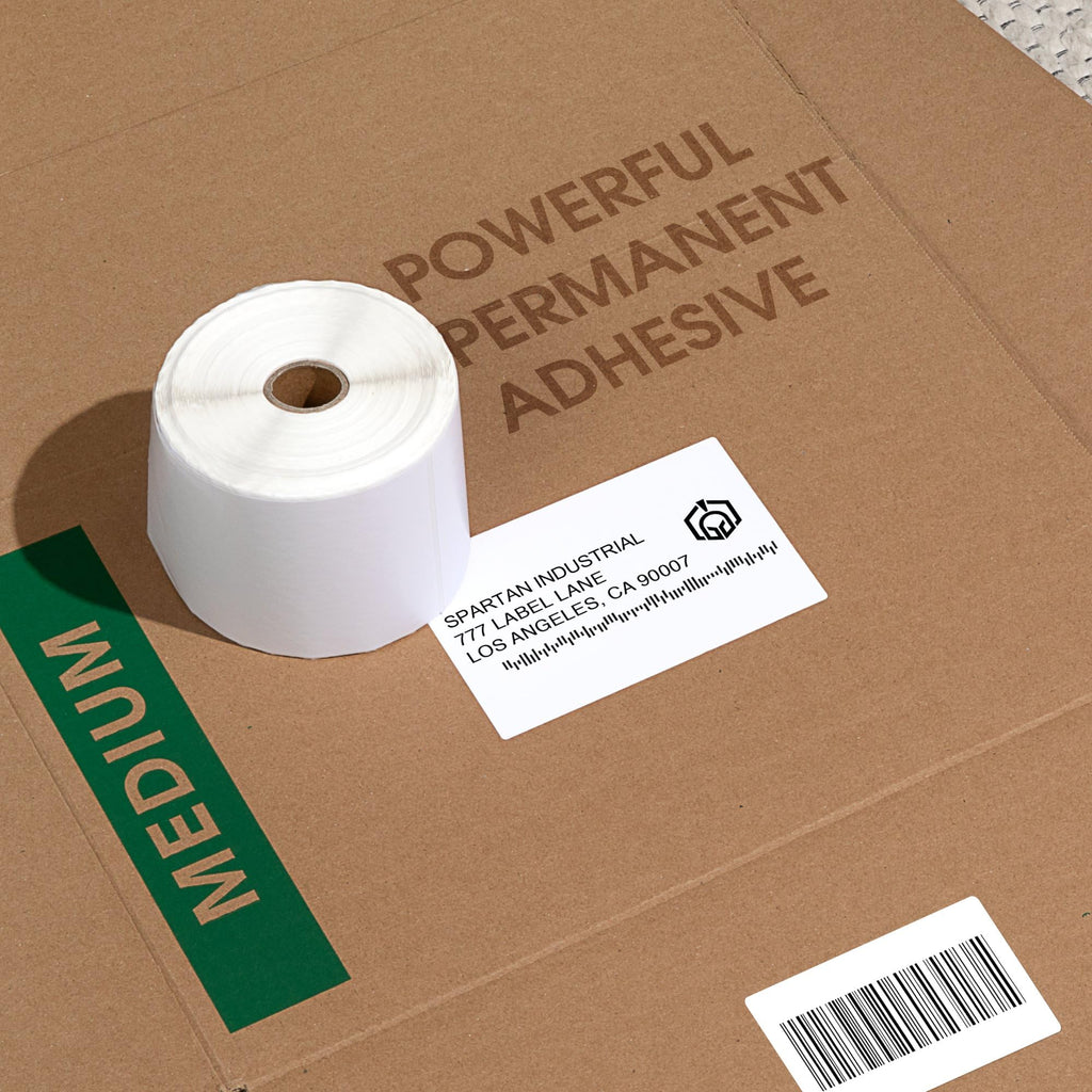 2.25" X 4" Direct Thermal Labels (1400 Count, 4 Rolls) 2.25" X 4"
