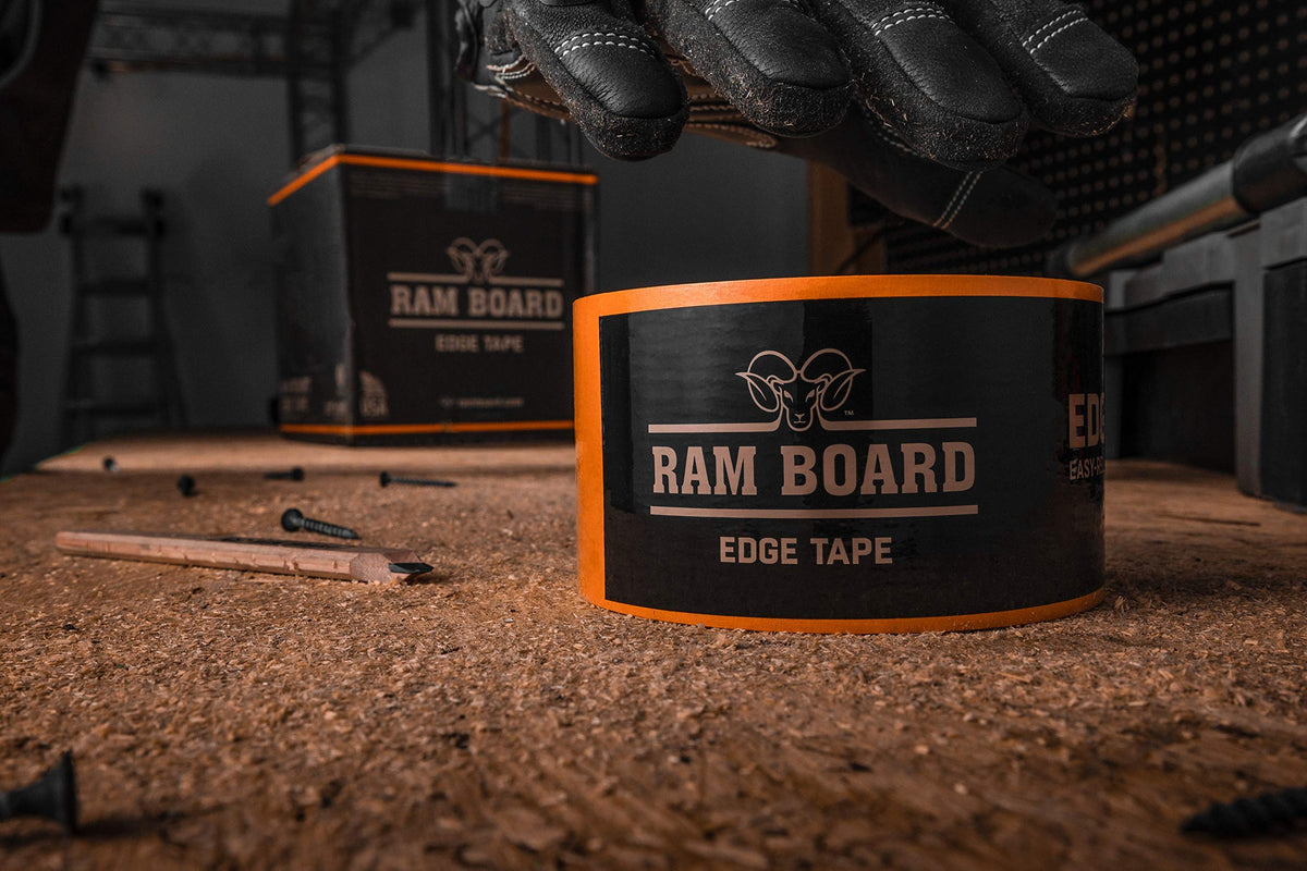 Ram Board Edge Tape 14-Day for Anchoring Ram Board to Floor 2.5" x 180' 1