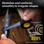3M Scotch Super 33+ Electrical Tape, 3/4 in x 52 ft, 1 Roll, Black