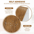 PATIKIL Self Adhesive Wood Grain Repair Tape 33'x 6", Multi-Use Realistic Wood Grain Repair Patch for Furniture Floor Door Table Chair Windows Handicraft DIY, Grain