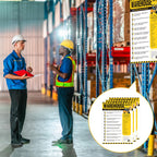 3 Pcs Workplace Safety Rules Poster, Warehouse