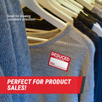 Reduced Price for Quick Sale Now, Write-in Sticker, 3" x 2", 300 Count 1 Roll
