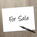 Carter's Permanent Markers, Chisel Tip, Large Desk-Style Size, 12 Black Markers (27178)